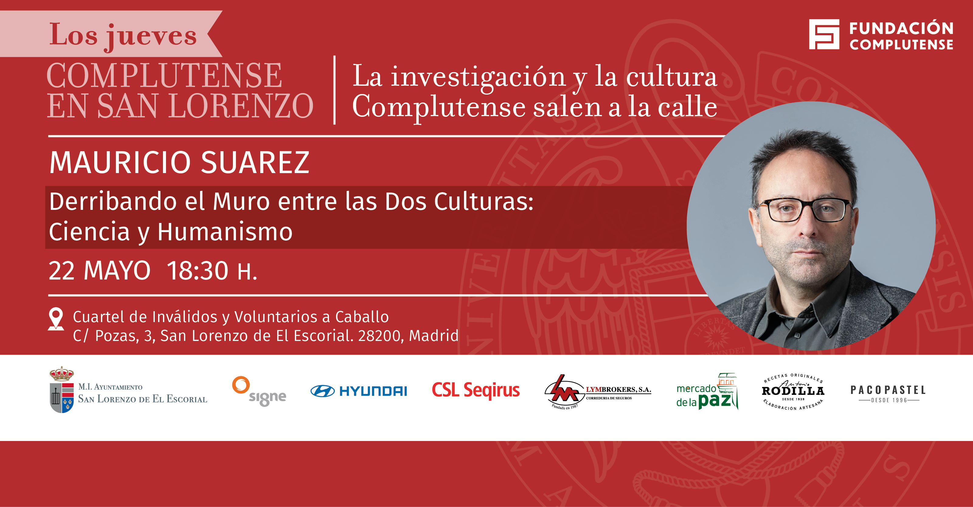 Incríbete en el próximo Jueves Complutense en San Lorenzo